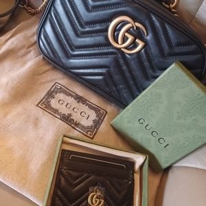 Gucci purse with matching wallet